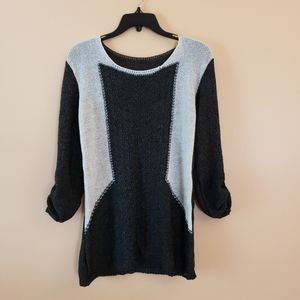 Black and white Knit Sweater